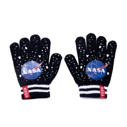 RĘKAWICZKI DZIECIĘCE NASA PIĘCIOPALCZASTE ONE SIZE